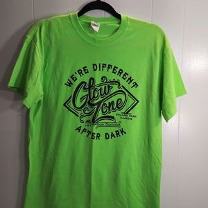 Gildan Bright Green Graphic Tee